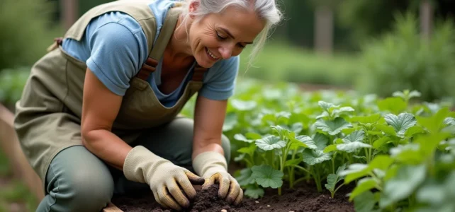 Les meilleures solutions de désherbant naturel pour éliminer le pourpier efficacement