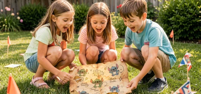 Organisez une chasse au trésor Stitch inoubliable avec un kit à imprimer pour enfants